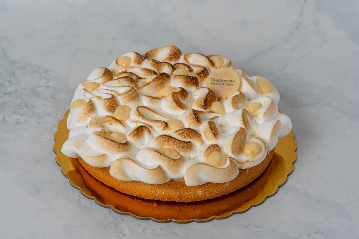Lemon Meringue Flan