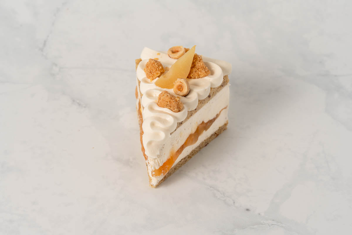 Ricotta & Pear Slice
