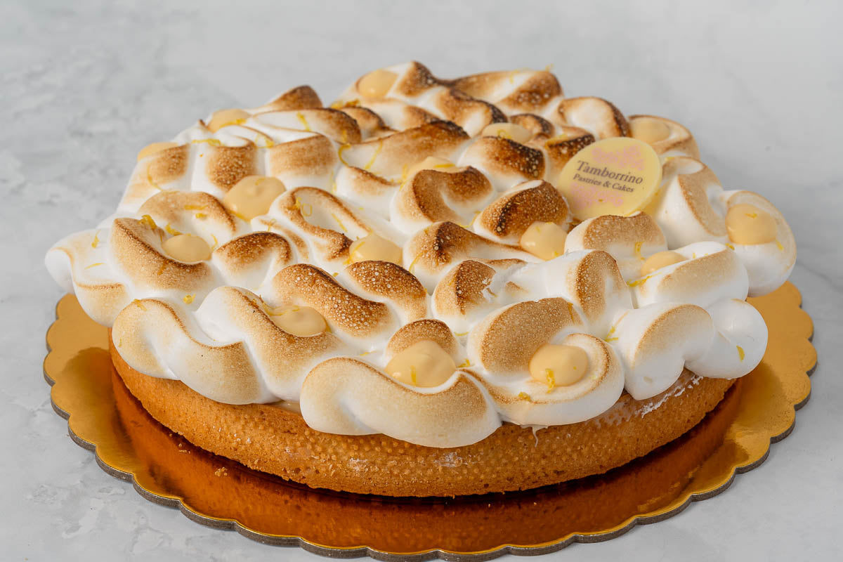Lemon Meringue Flan