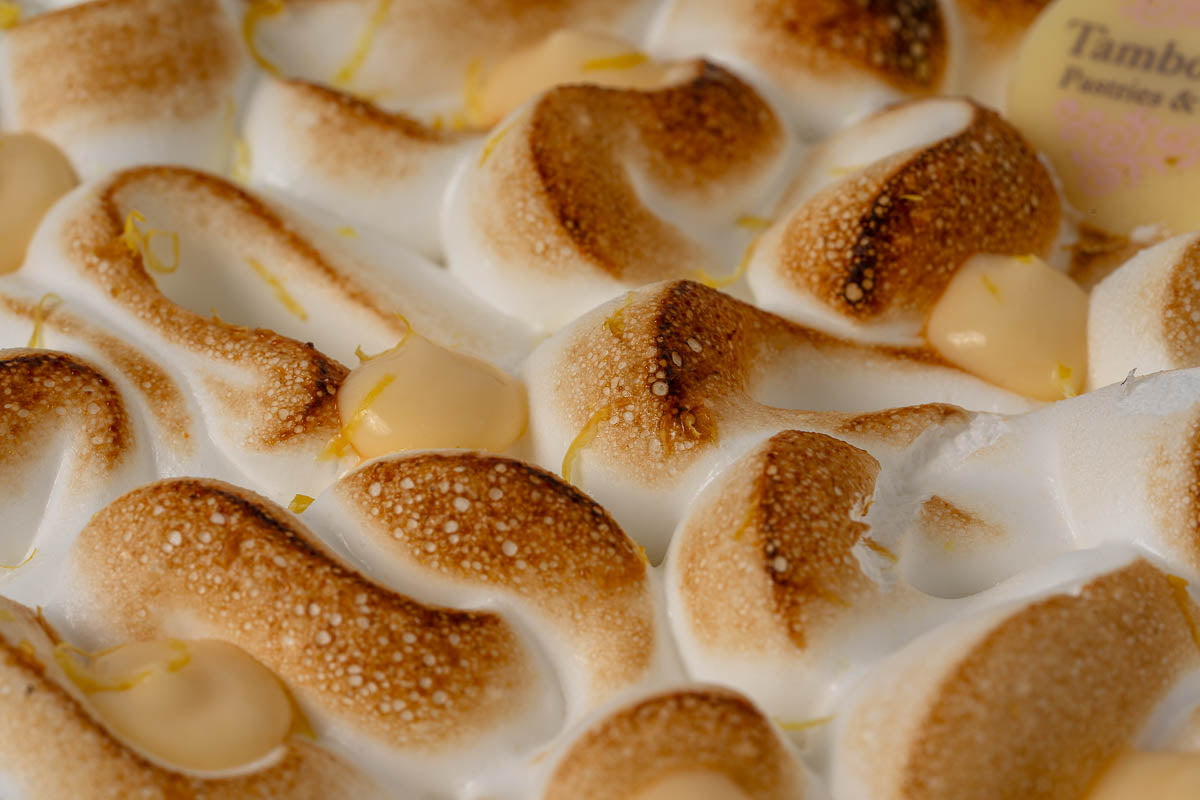 Lemon Meringue Flan