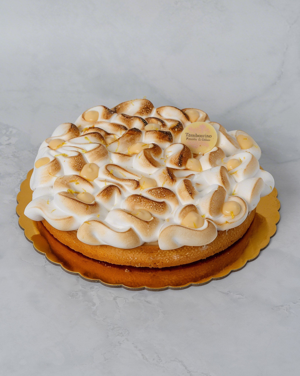 Lemon Meringue Flan