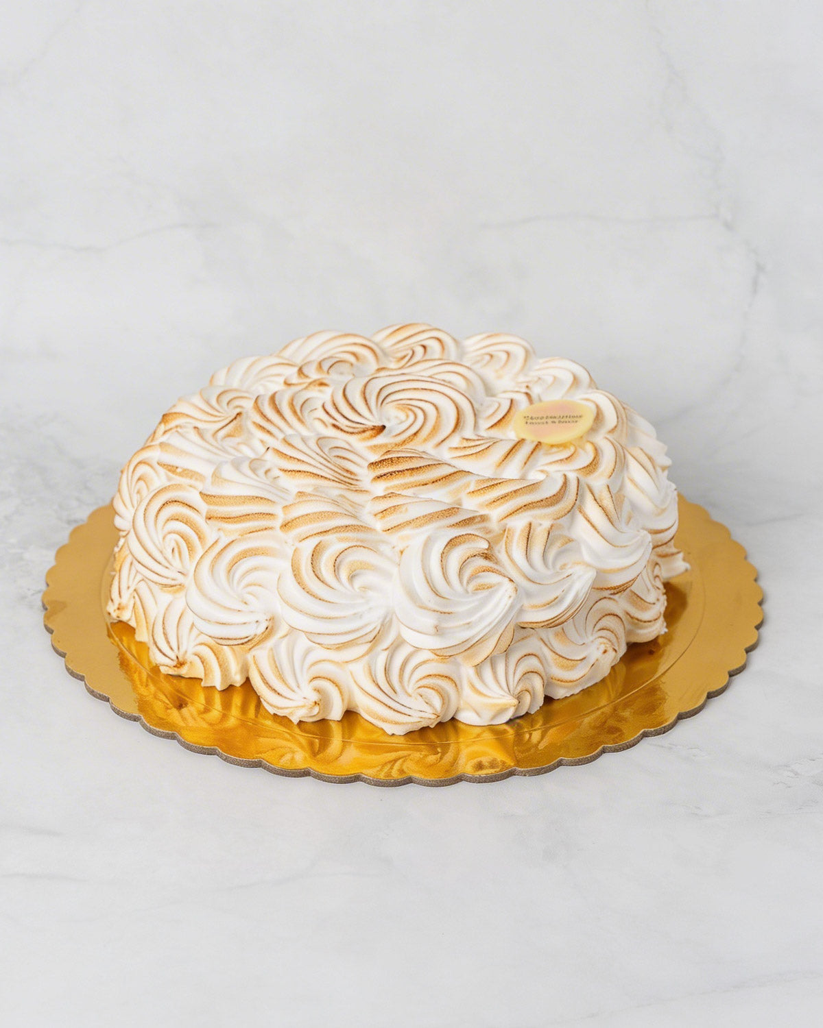 Lemon Merengue Cake Semifreddo