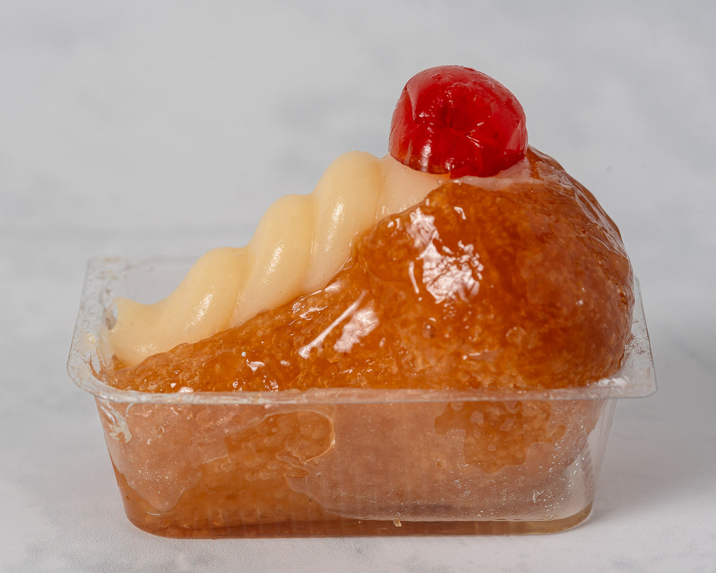 Custard Rum Baba Mignon