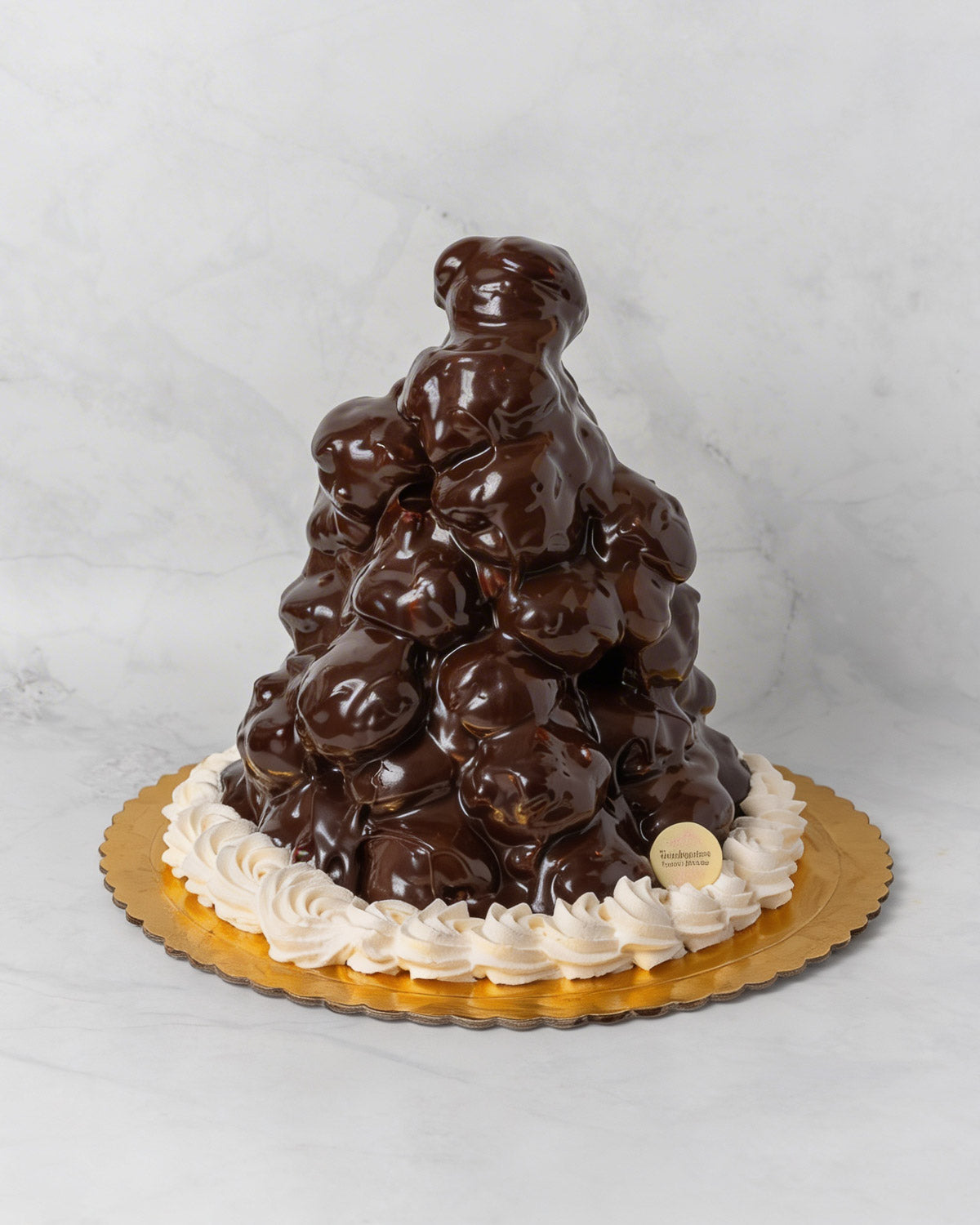 Profiteroles Tower Semifreddo