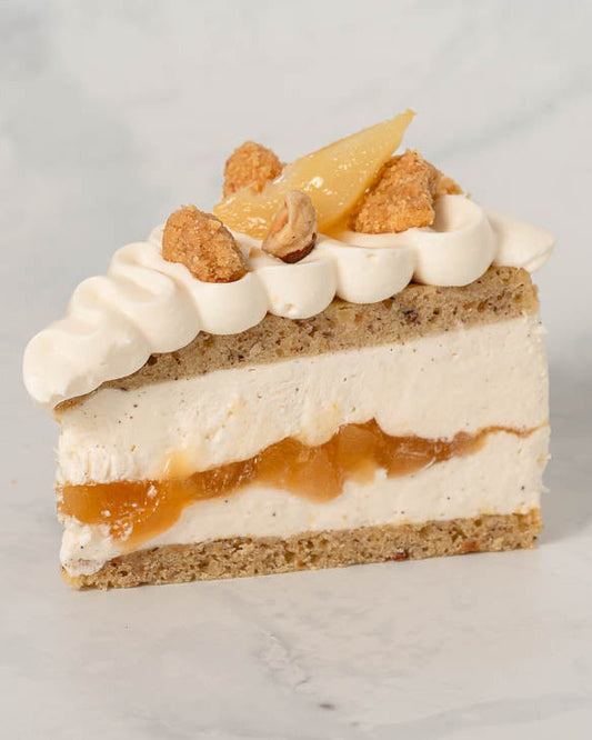 Ricotta & Pear Slice