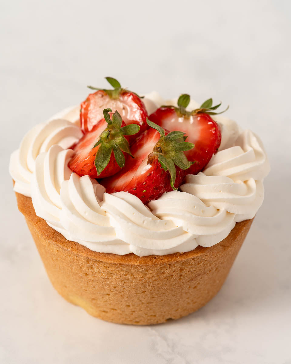 Ricotta Tart Panna & Fragola