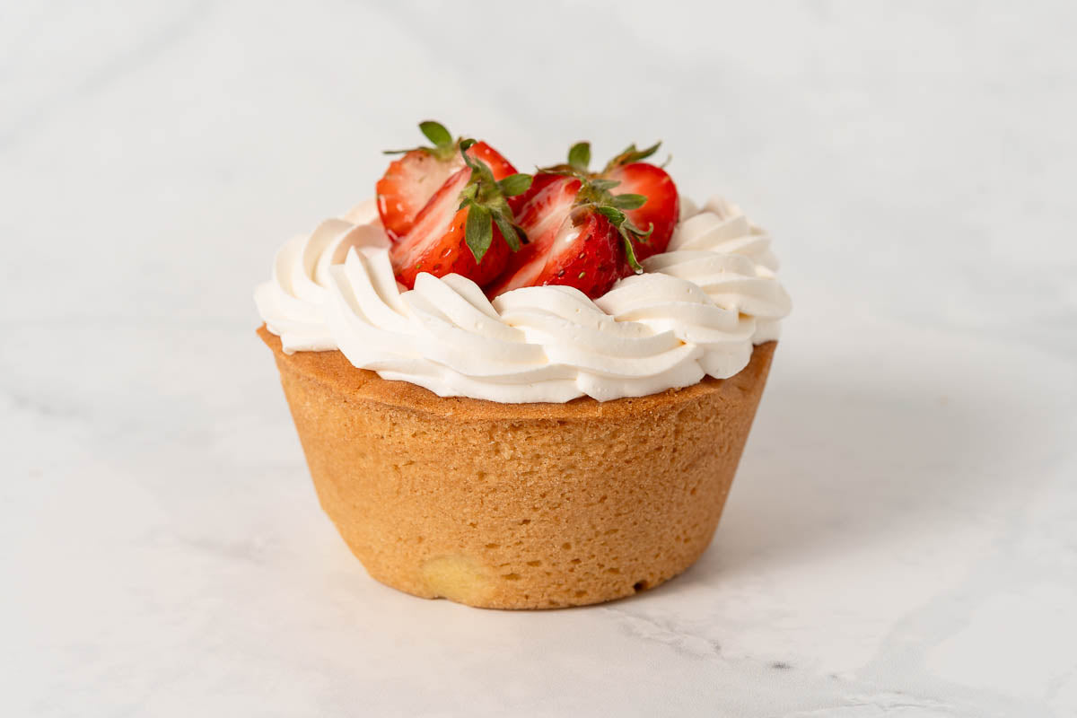 Ricotta Tart Panna & Fragola