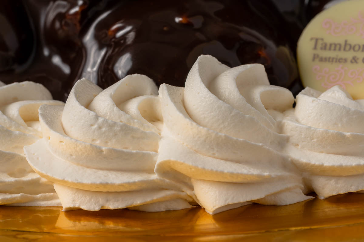 Profiteroles Tower Semifreddo
