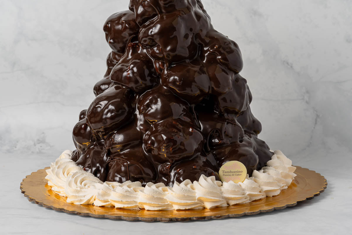 Profiteroles Tower Semifreddo