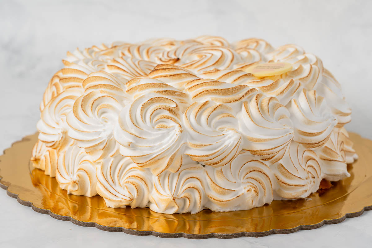 Lemon Merengue Cake Semifreddo