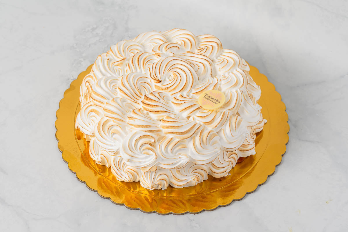 Lemon Merengue Cake Semifreddo