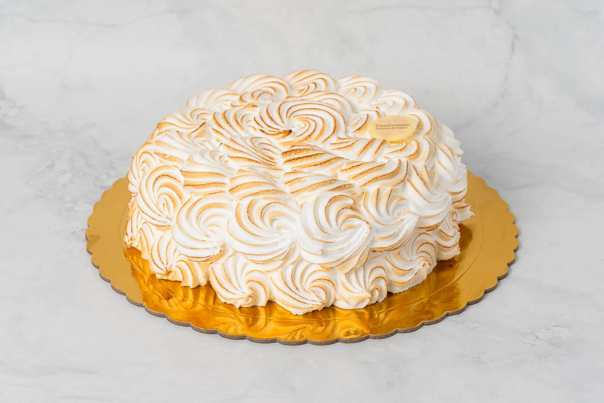 Lemon Merengue Cake Semifreddo
